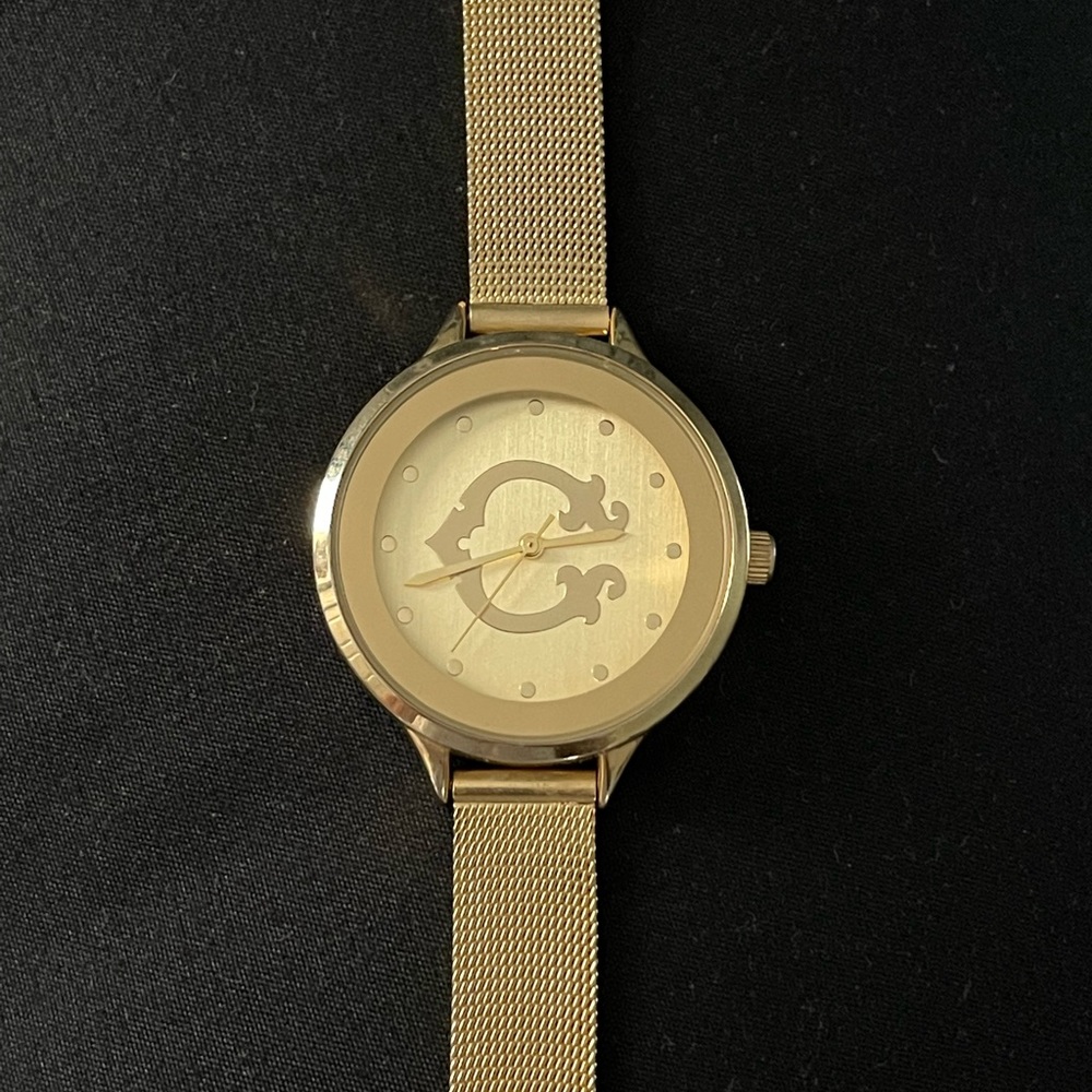 C Wonder Goldtone Watch